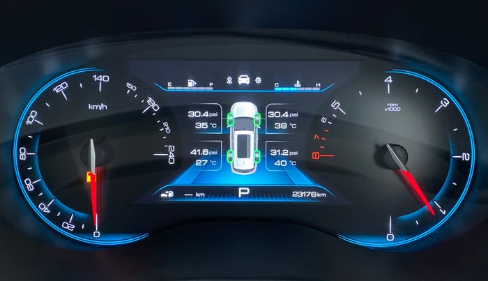 2020 MG HECTOR SHARP DCT PETROL, Petrol, Automatic, 23,356 km, Odometer Image