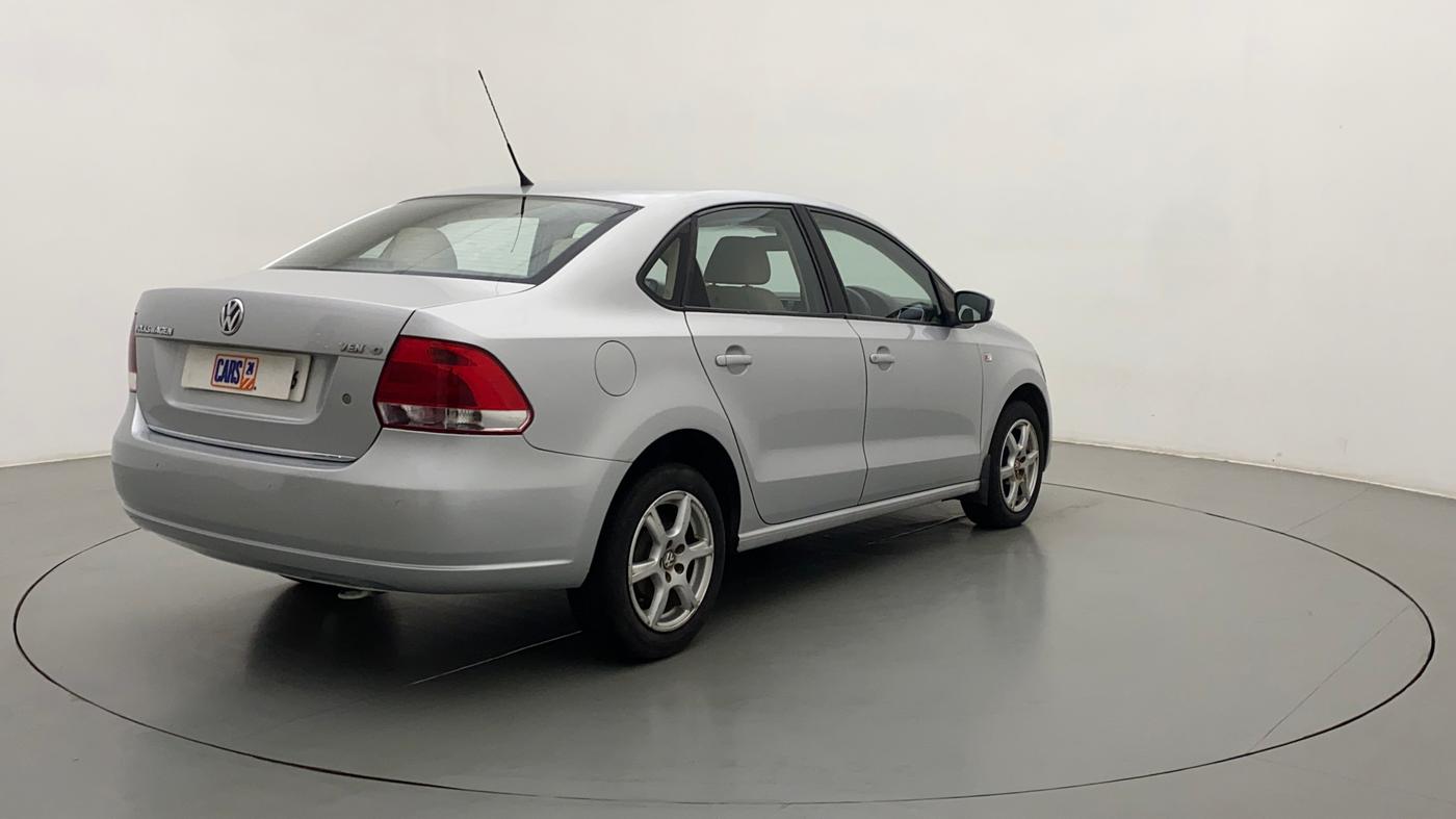 2012 Volkswagen Vento HIGHLINE 1.6 MPI, Petrol, Manual, 62,615 km, Right Back Diagonal
