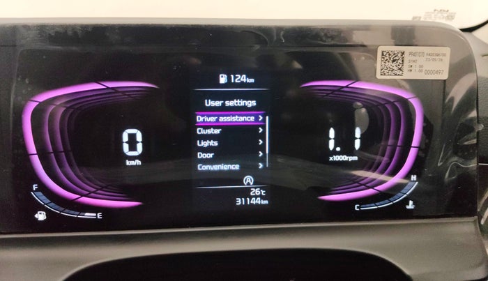 2023 KIA SELTOS  HTK PLUS 1.5 PETROL MT, Petrol, Manual, 31,141 km, Odometer Image