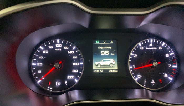 2022 MG ASTOR SUPER 1.5 MT, Petrol, Manual, 54,601 km, Odometer Image