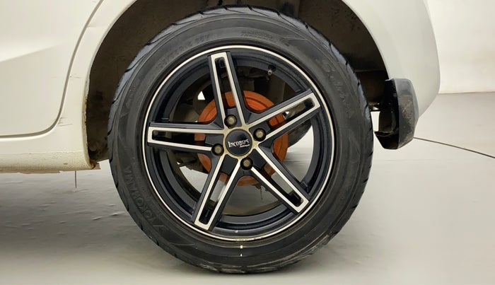 2017 Honda Brio E MT, CNG, Manual, 30,917 km, Left Rear Wheel