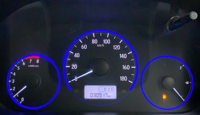 2017 Honda Brio E MT, CNG, Manual, 30,917 km, Odometer Image