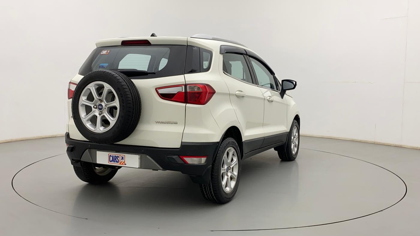 2020 Ford Ecosport TITANIUM + 1.5L PETROL AT, Petrol, Automatic, 30,724 km, Right Back Diagonal