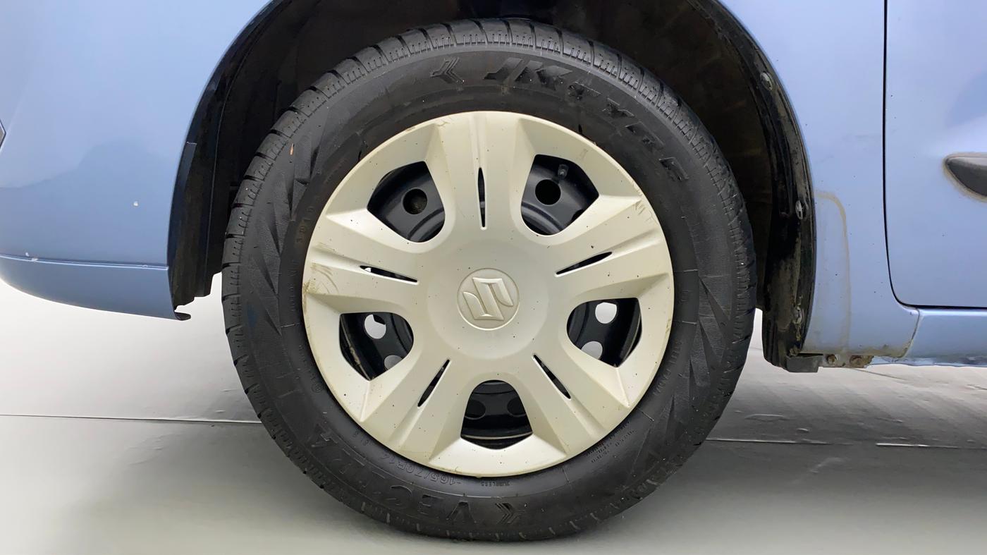 2012 Maruti Wagon R 1.0 VXI, Petrol, Manual, 41,333 km, Left Front Wheel