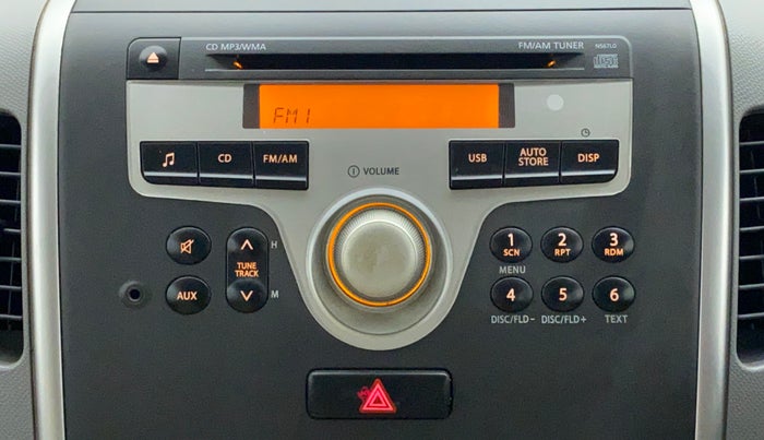 2012 Maruti Wagon R 1.0 VXI, Petrol, Manual, 41,333 km, Infotainment System