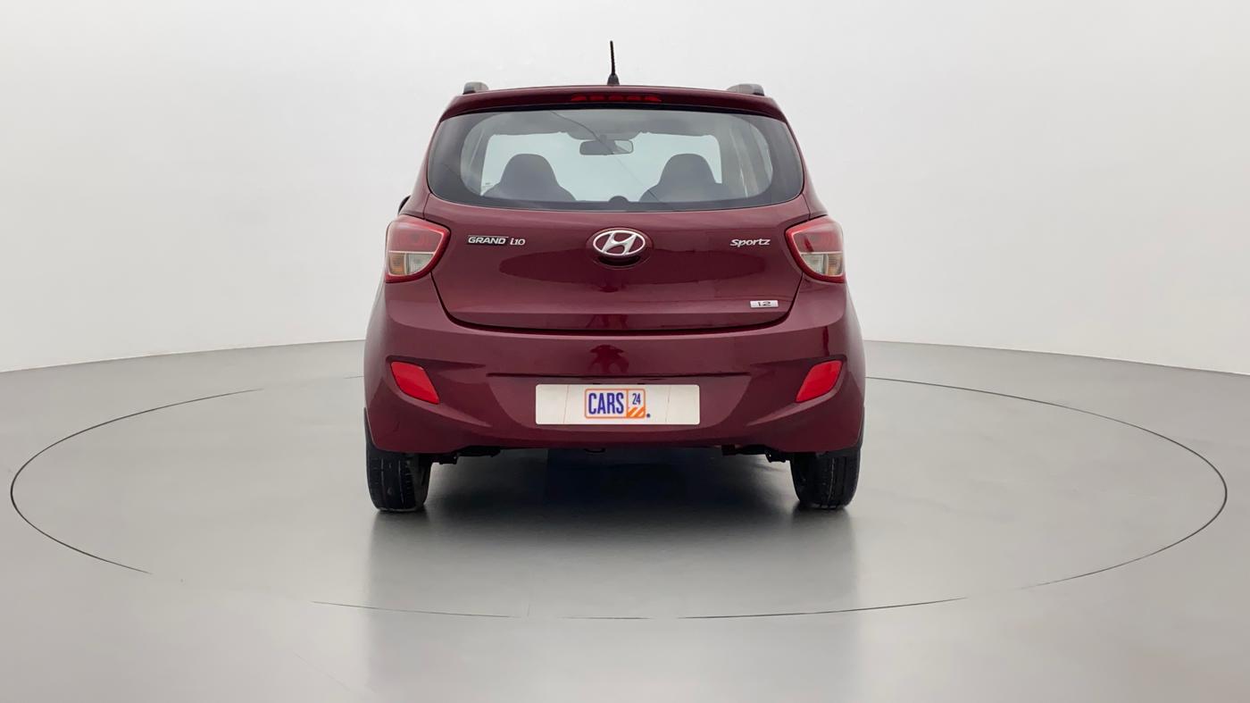 2014 Hyundai Grand i10 SPORTZ 1.2 KAPPA VTVT, Petrol, Manual, 38,599 km, Back/Rear