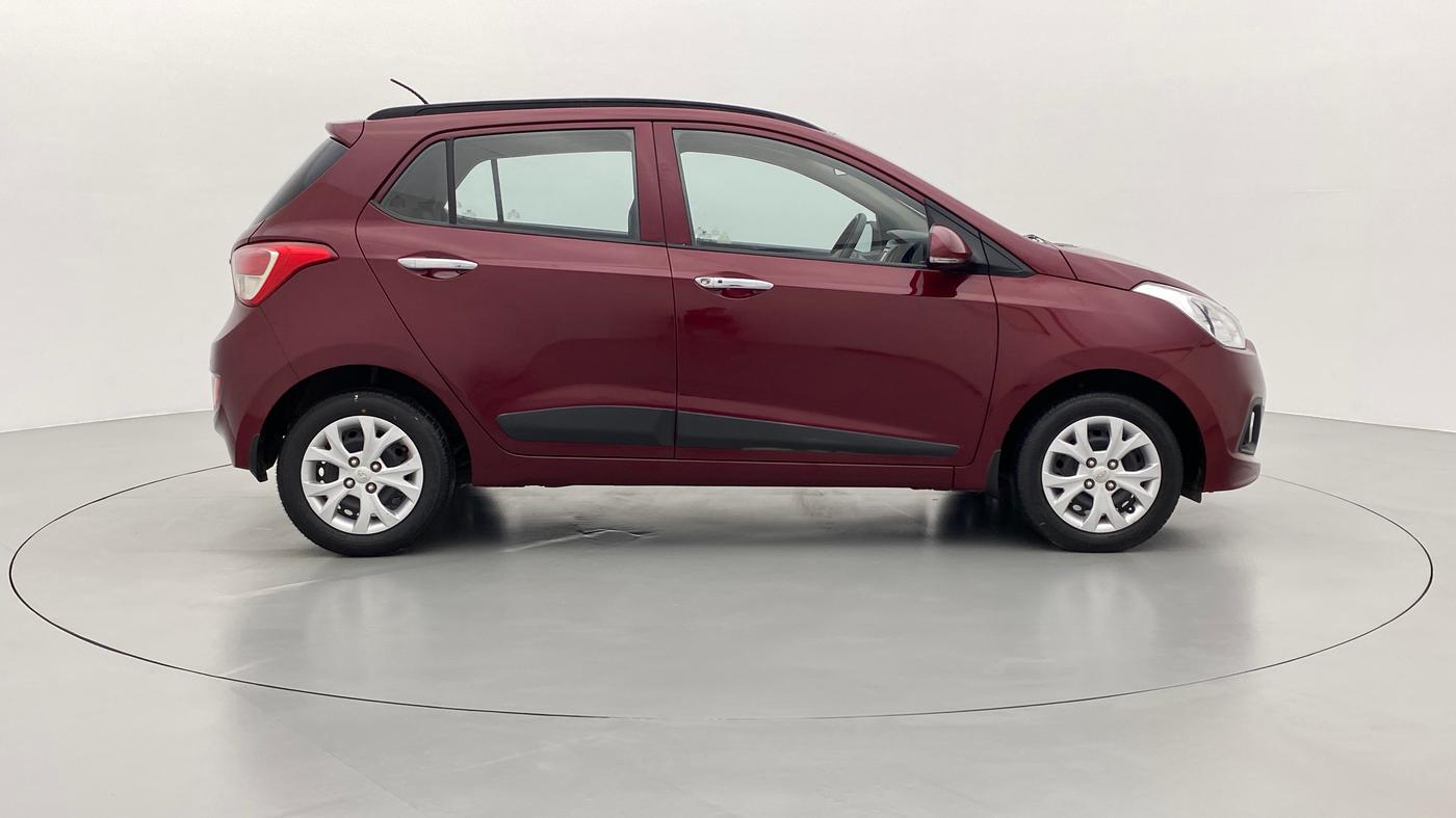 2014 Hyundai Grand i10 SPORTZ 1.2 KAPPA VTVT, Petrol, Manual, 38,599 km, Right Side View