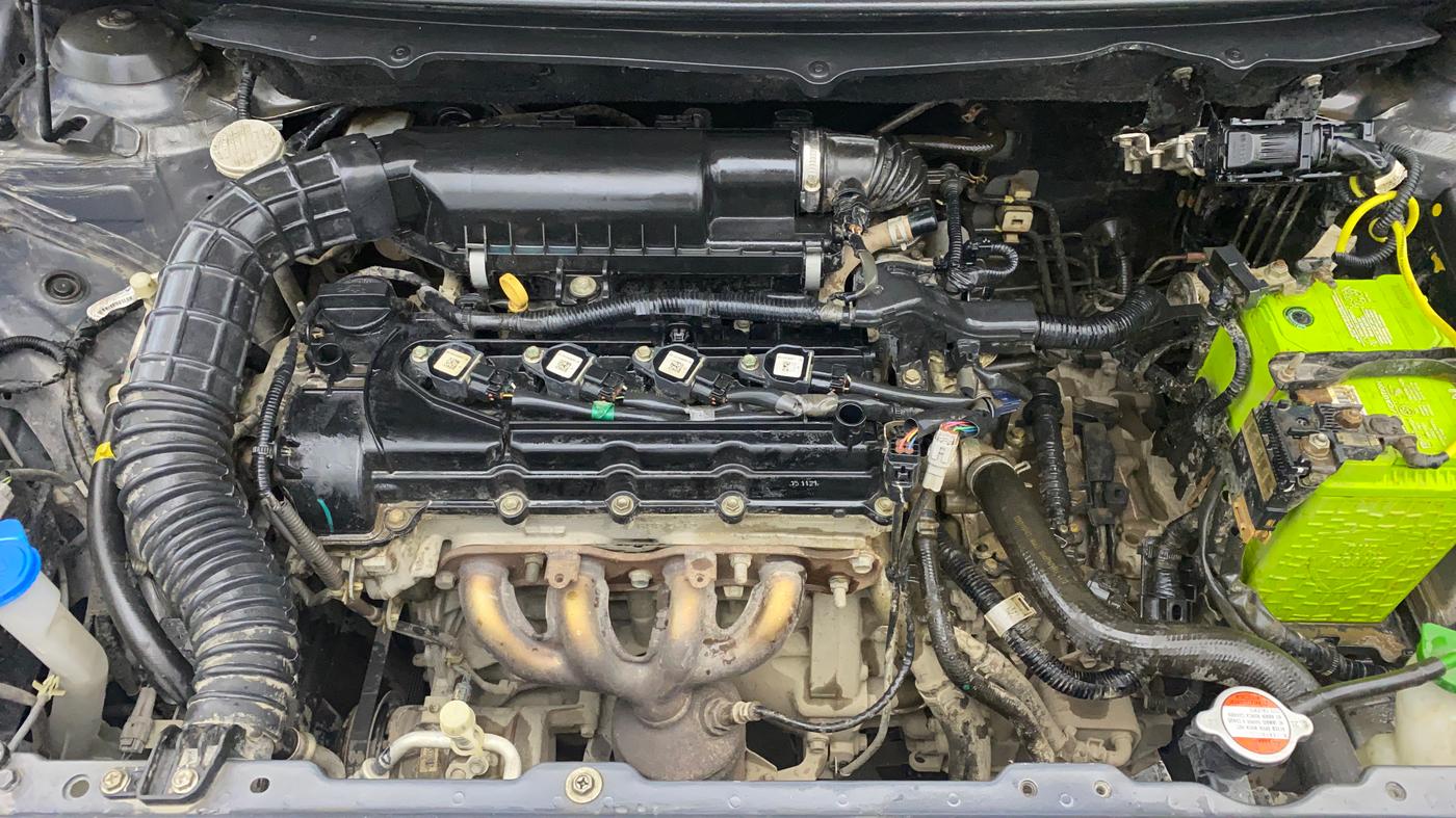 2021 Toyota Glanza G CVT, Petrol, Automatic, 28,280 km, Engine View