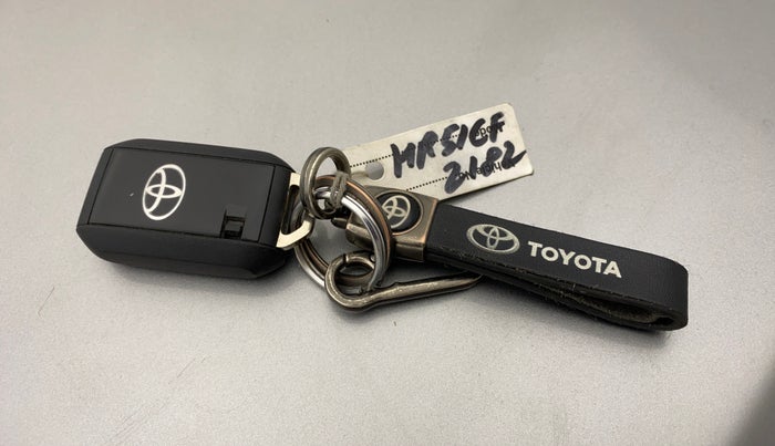 2021 Toyota Glanza G CVT, Petrol, Automatic, 28,280 km, Key Close Up