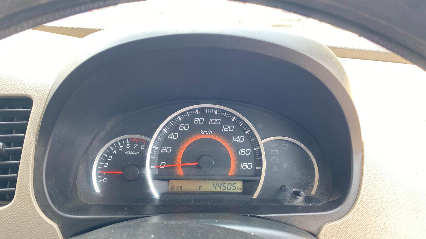 2015 Maruti Wagon R 1.0 VXI, Petrol, Manual, 44,493 km, Odometer Image