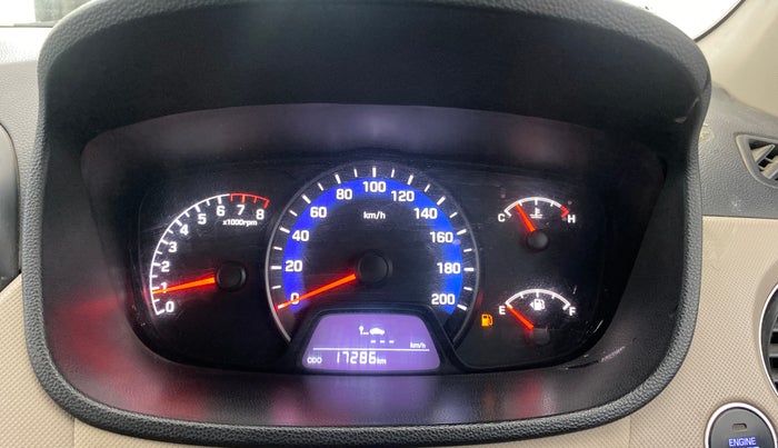 2014 Hyundai Xcent SX 1.2 (O), Petrol, Manual, 17,280 km, Odometer Image