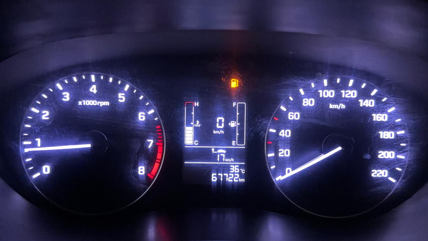 2017 Hyundai Elite i20 SPORTZ 1.2, Petrol, Manual, 67,711 km, Odometer Image