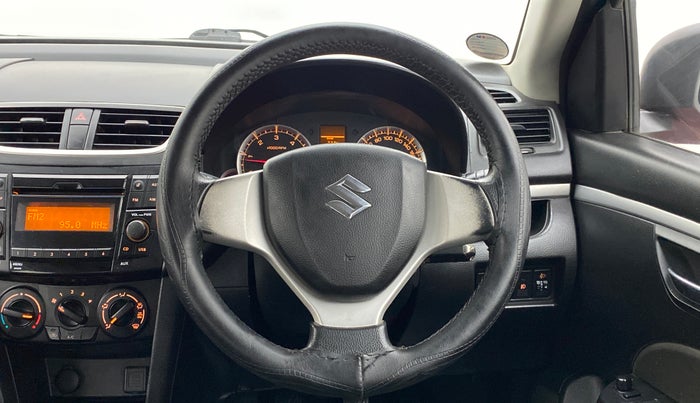 2015 Maruti Swift VDI ABS, Diesel, Manual, 93,000 km, Steering Wheel Close Up