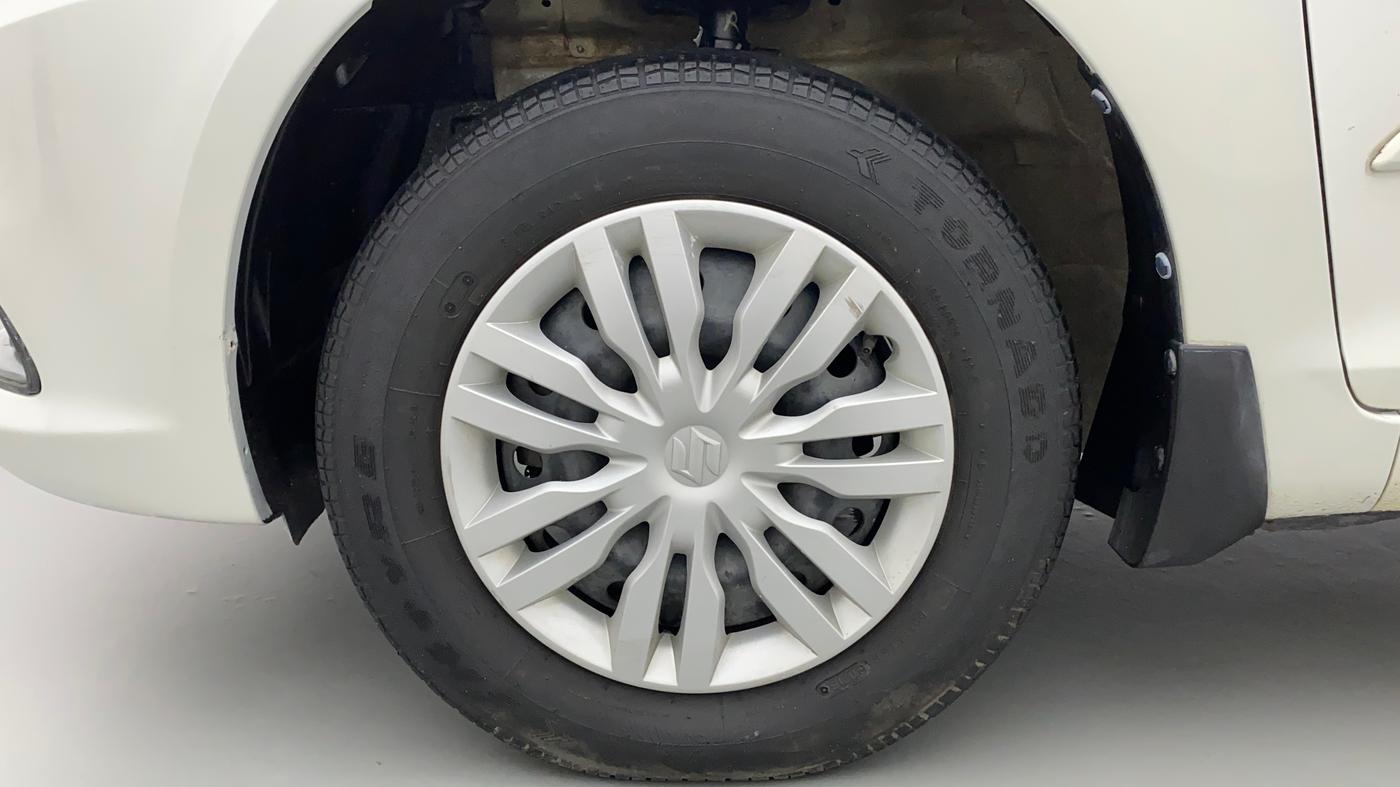 2016 Maruti Swift Dzire VXI, Petrol, Manual, 35,980 km, Left Front Wheel
