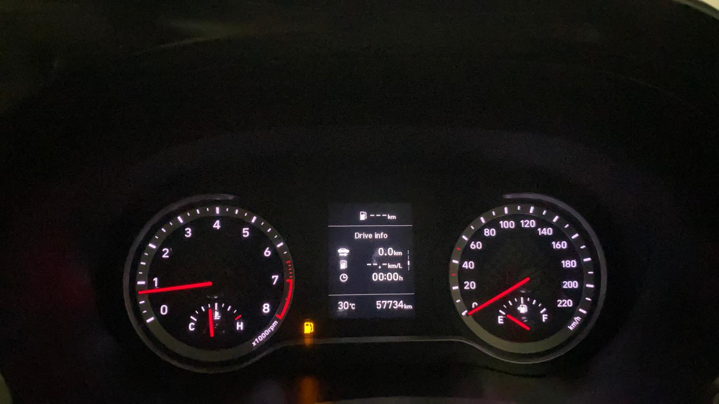 2023 Hyundai GRAND I10 NIOS SPORTZ 1.2 KAPPA VTVT DUAL TONE, Petrol, Manual, 57,728 km, Odometer Image