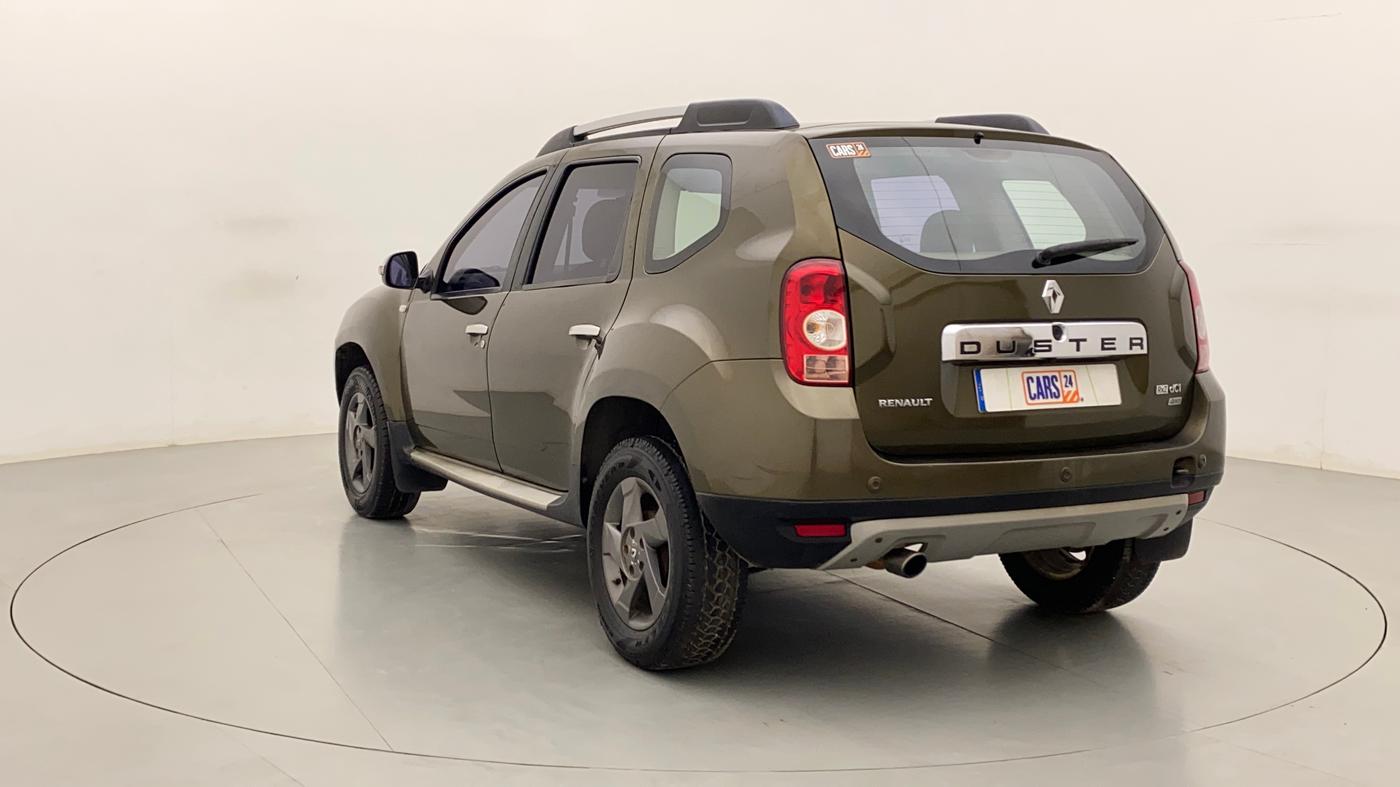 2014 Renault Duster 110 PS RXZ 4X4 MT DIESEL, Diesel, Manual, 1,37,721 km, Left Back Diagonal