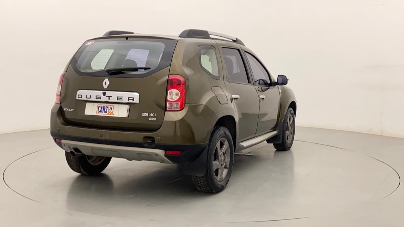 2014 Renault Duster 110 PS RXZ 4X4 MT DIESEL, Diesel, Manual, 1,37,721 km, Right Back Diagonal