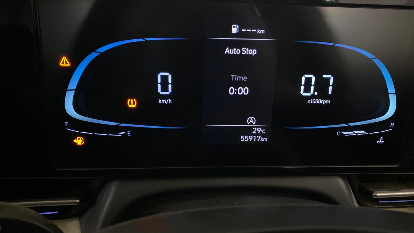 2023 Hyundai Verna SX 1.5 l MPI, Petrol, Manual, 55,917 km, Odometer Image