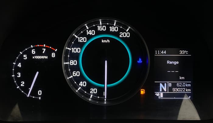2019 Maruti IGNIS ZETA 1.2 AMT DUAL TONE, Petrol, Automatic, 93,019 km, Odometer Image
