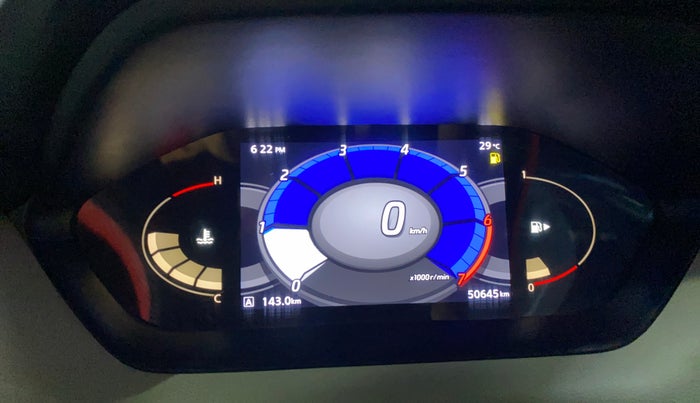 2022 Nissan MAGNITE XV MT, Petrol, Manual, 50,642 km, Odometer Image