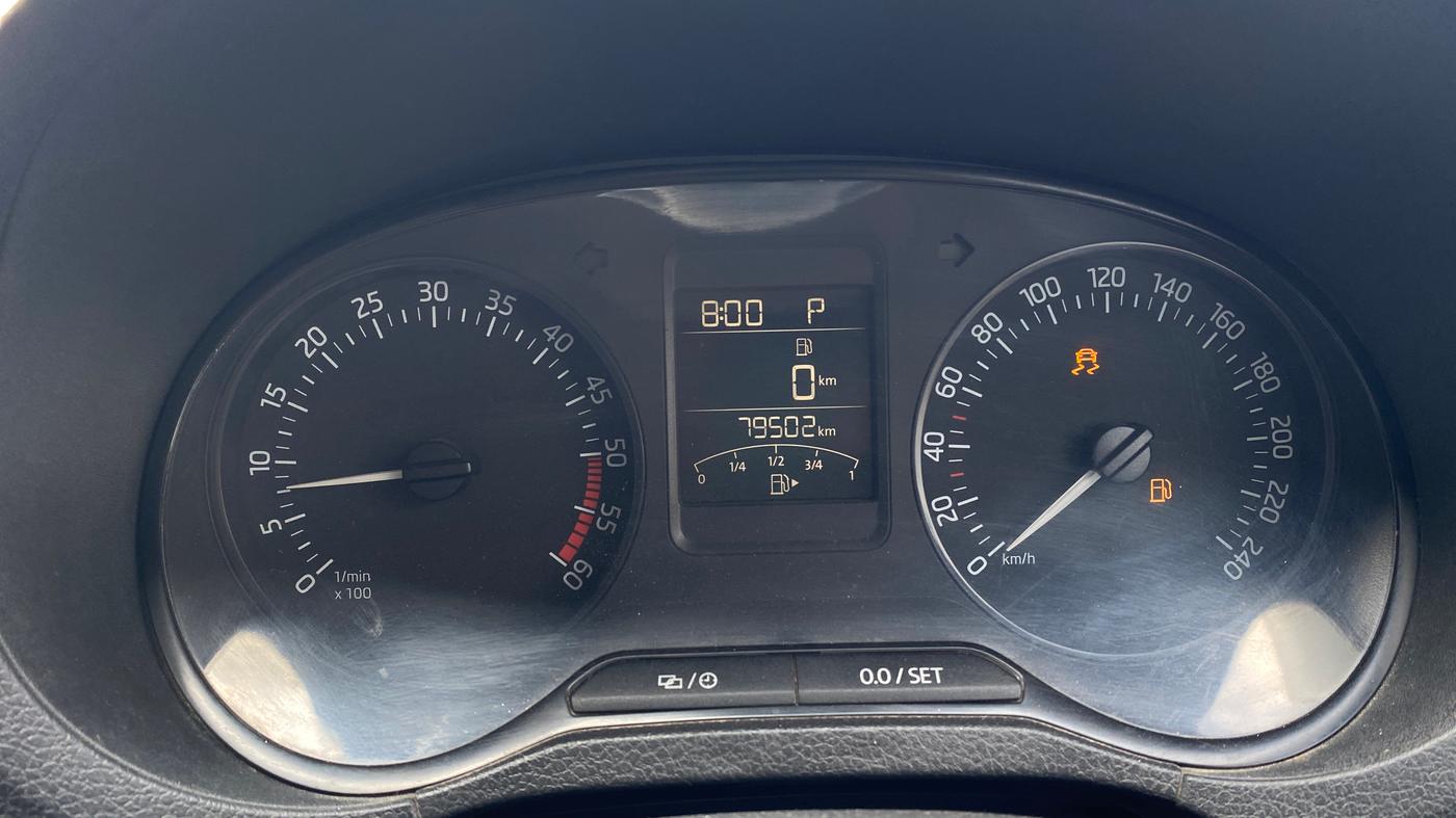2018 Skoda Rapid STYLE 1.5 TDI AT, Diesel, Automatic, 79,502 km, Odometer Image