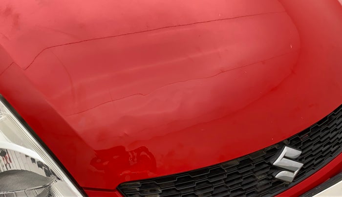 2017 Maruti Swift LXI (O), Petrol, Manual, 31,671 km, Bonnet (hood) - Slightly dented