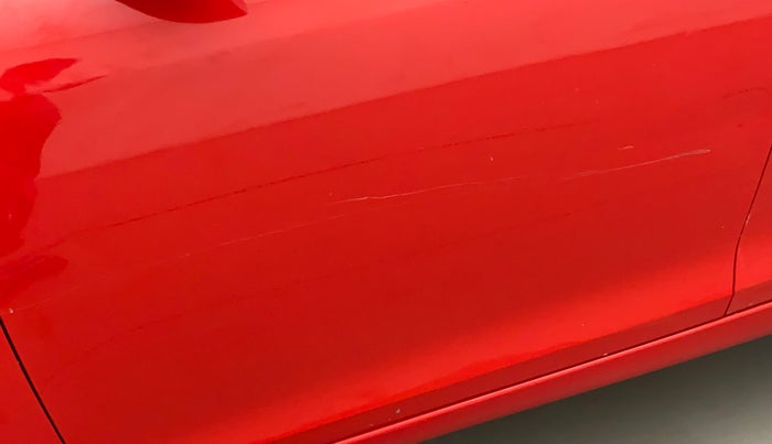 2017 Maruti Swift LXI (O), Petrol, Manual, 31,671 km, Front passenger door - Slightly dented