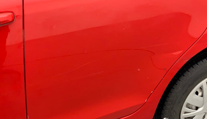 2017 Maruti Swift LXI (O), Petrol, Manual, 31,671 km, Rear left door - Minor scratches