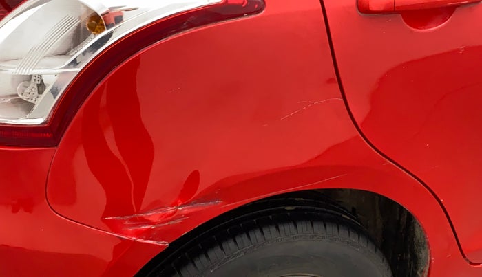 2017 Maruti Swift LXI (O), Petrol, Manual, 31,671 km, Right quarter panel - Slightly dented