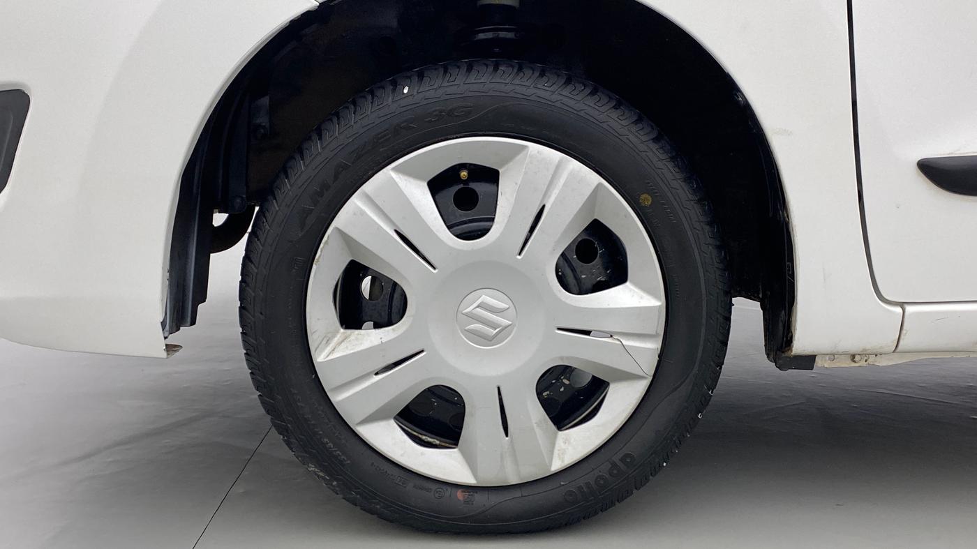 2018 Maruti Wagon R 1.0 VXI, Petrol, Manual, 15,295 km, Left Front Wheel