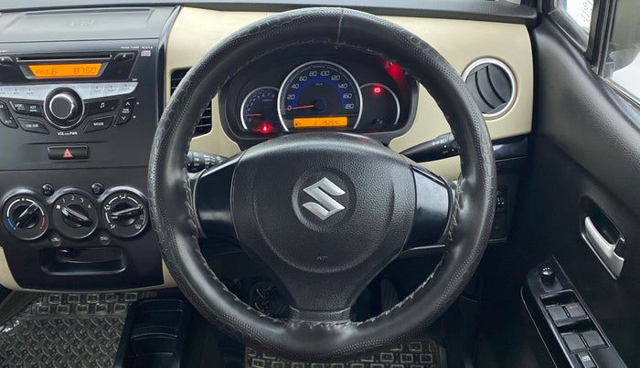 2018 Maruti Wagon R 1.0 VXI, Petrol, Manual, 15,295 km, Steering Wheel Close Up
