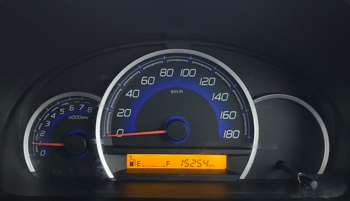 2018 Maruti Wagon R 1.0 VXI, Petrol, Manual, 15,295 km, Odometer Image