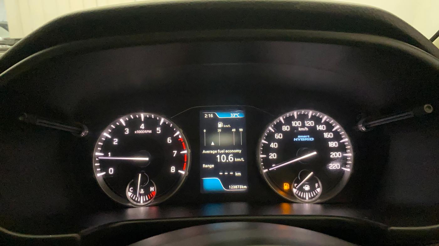 2022 Maruti BREZZA ZXI + SMART HYBRID, Petrol, Manual, 1,23,851 km, Odometer Image