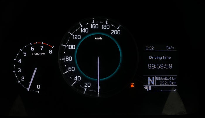 2020 Maruti IGNIS ZETA 1.2 AMT, Petrol, Automatic, 92,204 km, Odometer Image