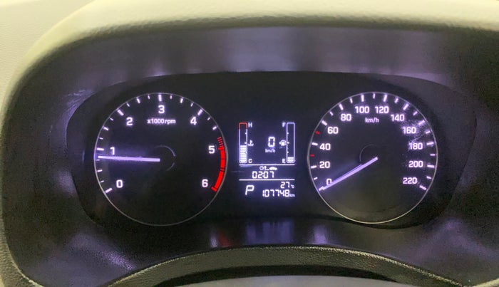 2016 Hyundai Creta SX PLUS AT 1.6 DIESEL, Diesel, Automatic, 1,07,738 km, Odometer Image