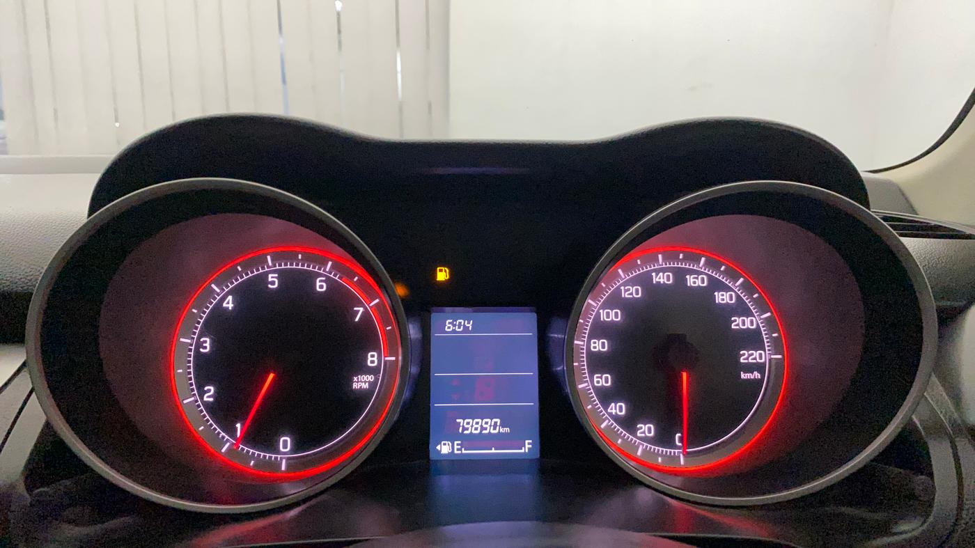 2021 Maruti Swift VXI, Petrol, Manual, 79,881 km, Odometer Image