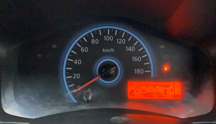 2017 Datsun Redi Go T(O) 1.0, Petrol, Manual, 48,186 km, Odometer Image