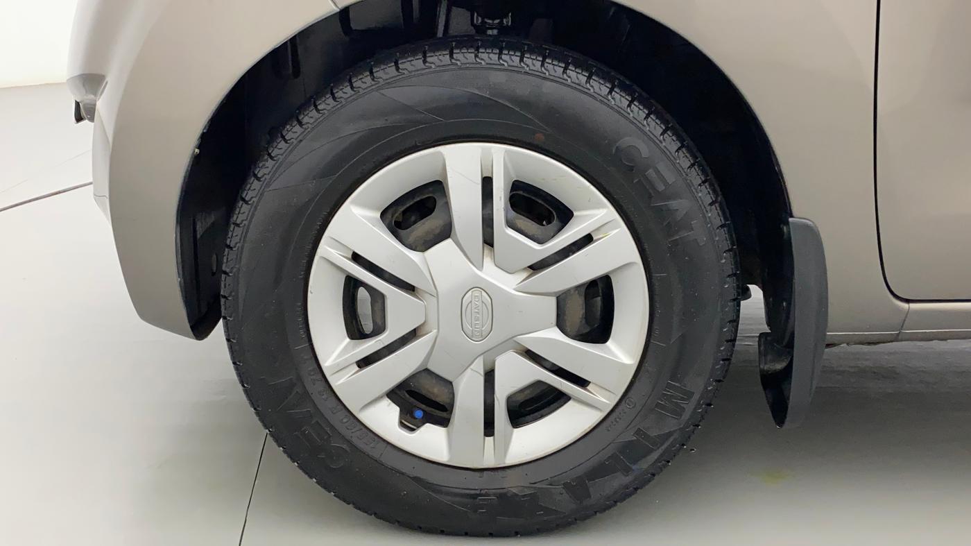 2017 Datsun Redi Go T(O) 1.0, Petrol, Manual, 48,186 km, Left Front Wheel