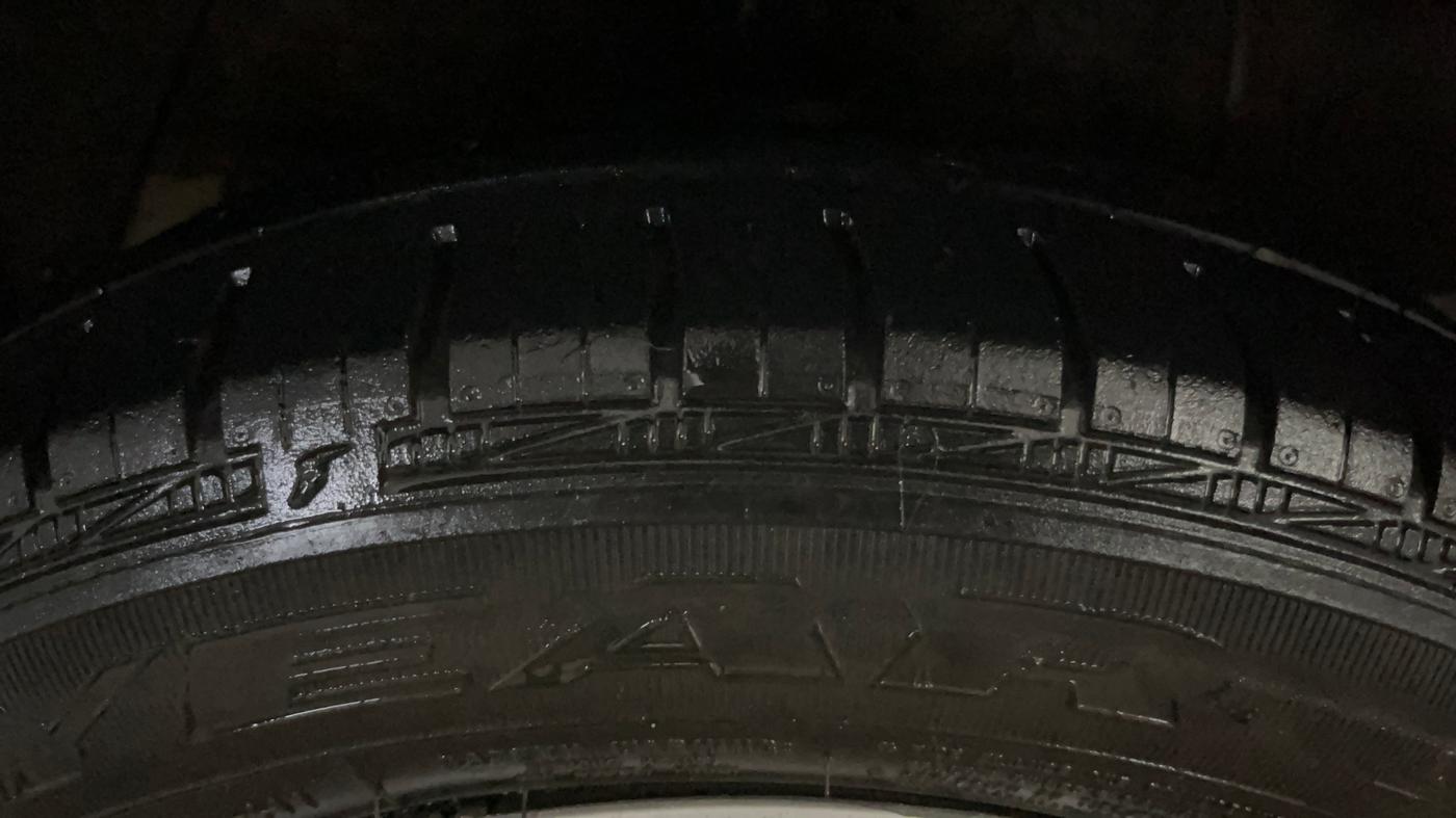 2022 Hyundai XCENT PRIME 	T+ CNG, CNG, Manual, 44,227 km, Right Rear Tyre Tread