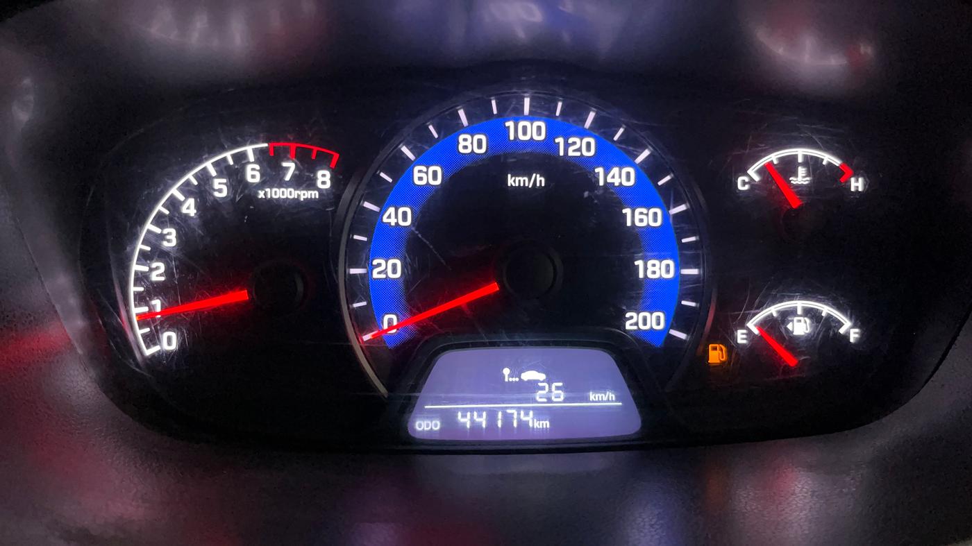2022 Hyundai XCENT PRIME 	T+ CNG, CNG, Manual, 44,227 km, Odometer Image