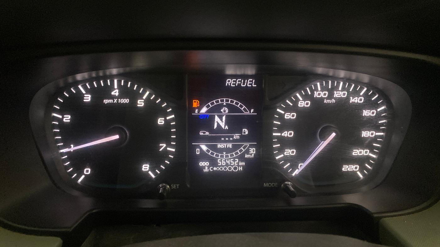 2021 Tata PUNCH ADVENTURE AMT, Petrol, Automatic, 56,452 km, Odometer Image