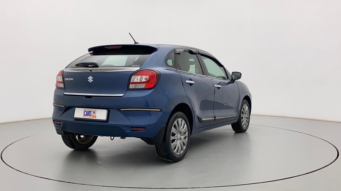 2017 Maruti Baleno ALPHA CVT PETROL 1.2, Petrol, Automatic, 54,065 km, Right Back Diagonal