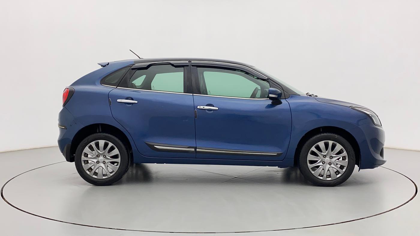 2017 Maruti Baleno ALPHA CVT PETROL 1.2, Petrol, Automatic, 54,065 km, Right Side View
