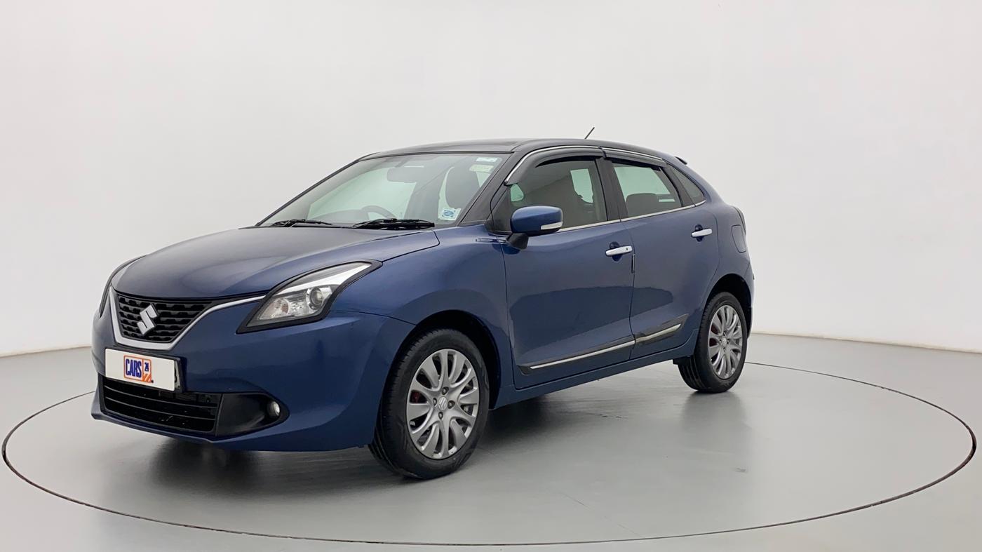 2017 Maruti Baleno ALPHA CVT PETROL 1.2, Petrol, Automatic, 54,065 km, Left Front Diagonal