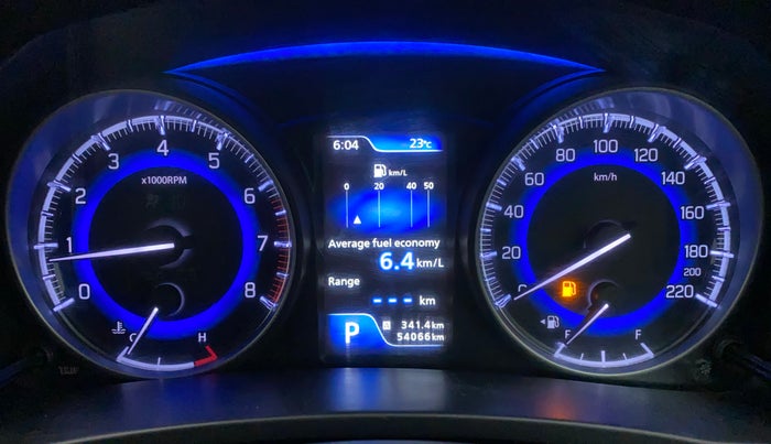 2017 Maruti Baleno ALPHA CVT PETROL 1.2, Petrol, Automatic, 54,065 km, Odometer Image