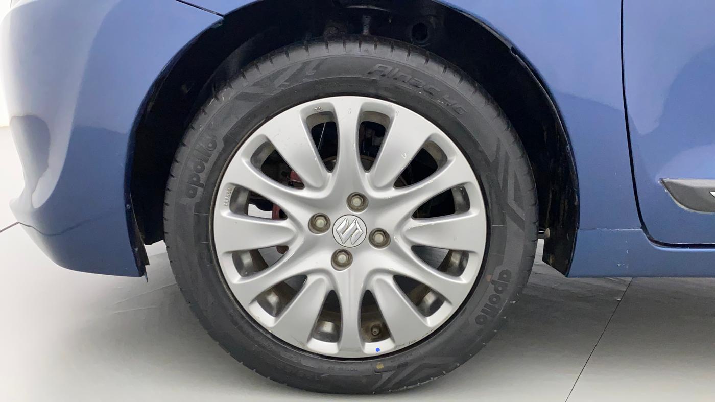 2017 Maruti Baleno ALPHA CVT PETROL 1.2, Petrol, Automatic, 54,065 km, Left Front Wheel