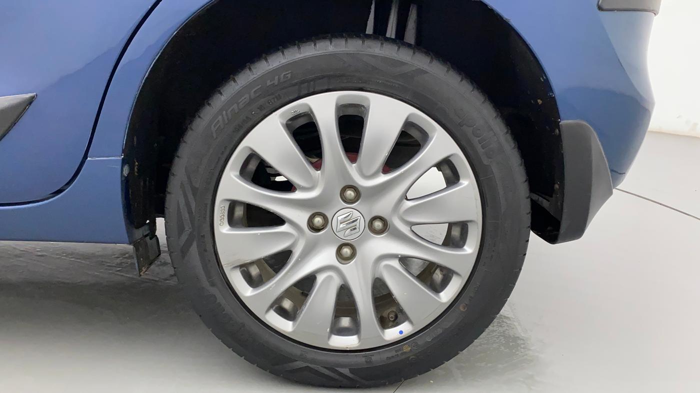 2017 Maruti Baleno ALPHA CVT PETROL 1.2, Petrol, Automatic, 54,065 km, Left Rear Wheel