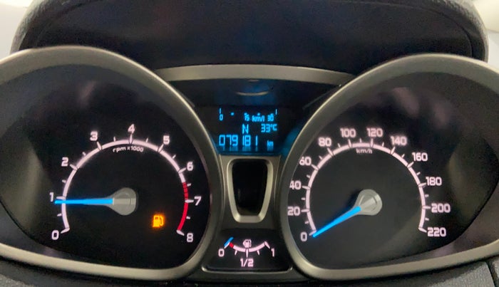2017 Ford Ecosport TITANIUM 1.5L PETROL AT, Petrol, Automatic, 79,652 km, Odometer Image