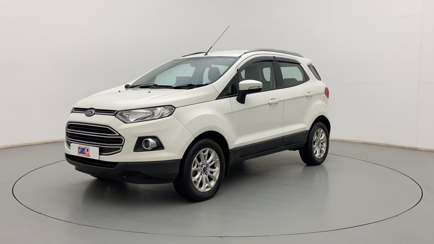 2017 Ford Ecosport TITANIUM 1.5L PETROL AT, Petrol, Automatic, 79,652 km, Left Front Diagonal