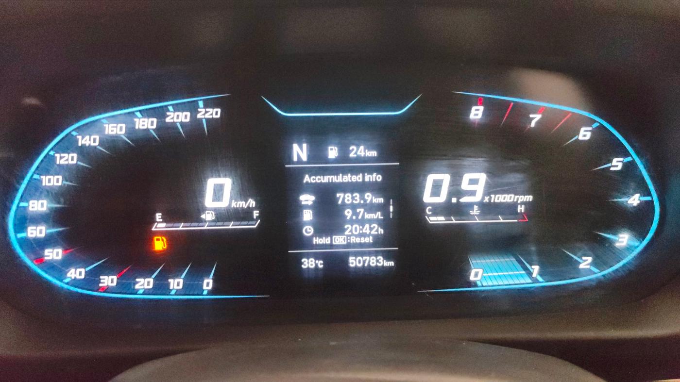 2020 Hyundai NEW I20 SPORTZ 1.0T GDI IMT, Petrol, Manual, 50,779 km, Odometer Image